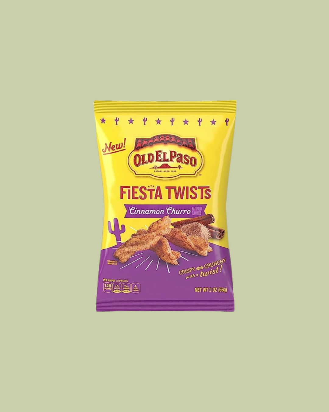 Old El Paso Queso Fiesta Twists Crispy Corn Snacks 5.5 oz