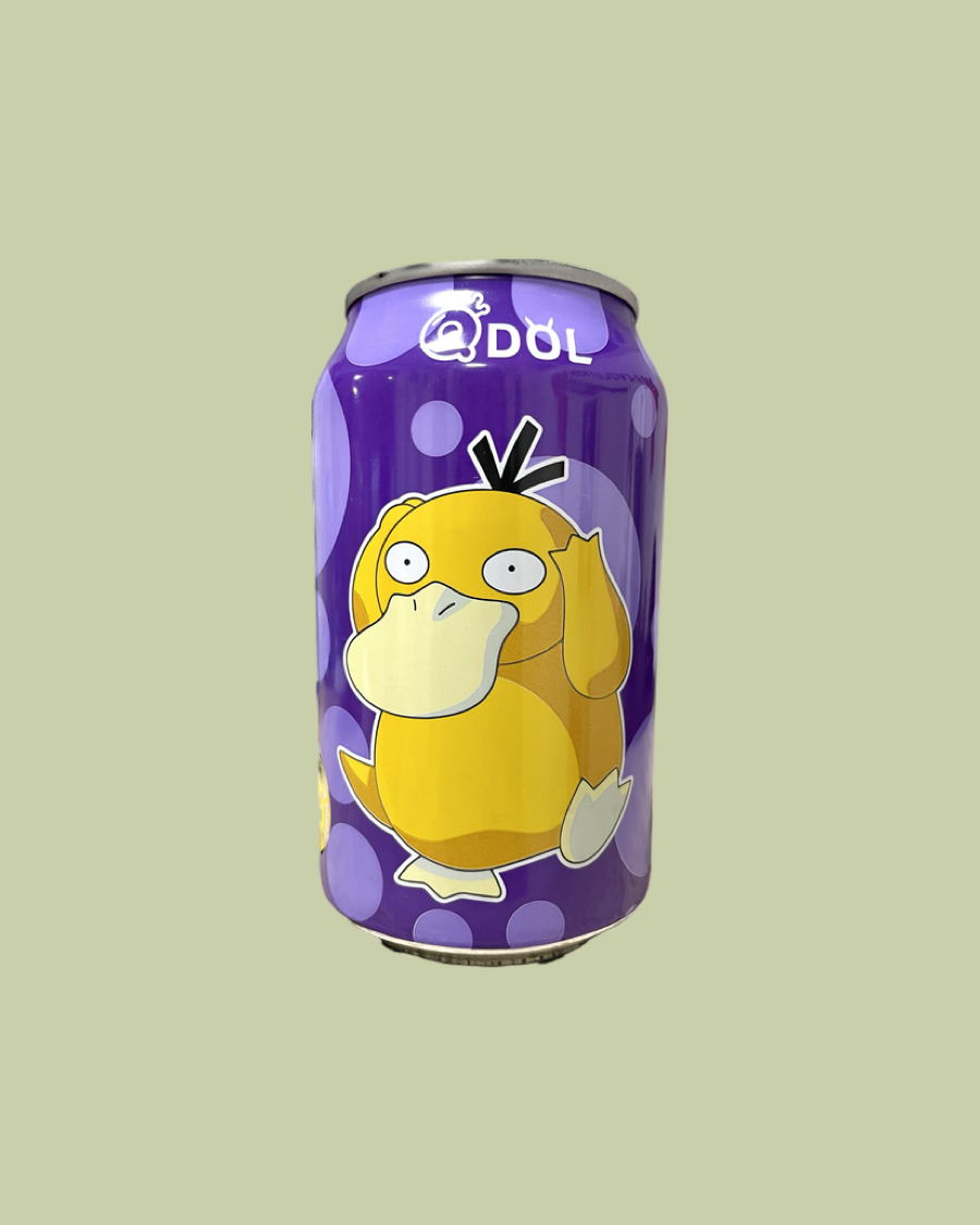 Pokemon Grape Sparkling Water "Psyduck"