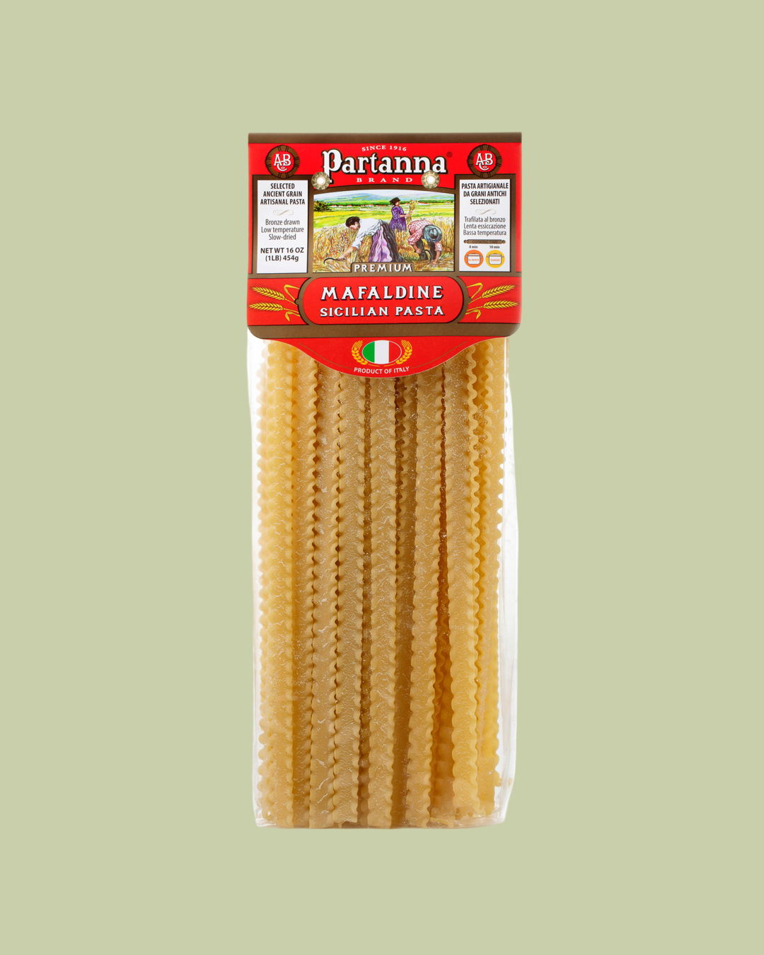 Mafaldine Sicilian Pasta