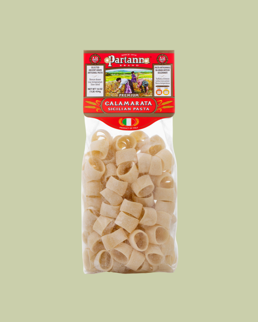 Calamarata Sicilian Pasta