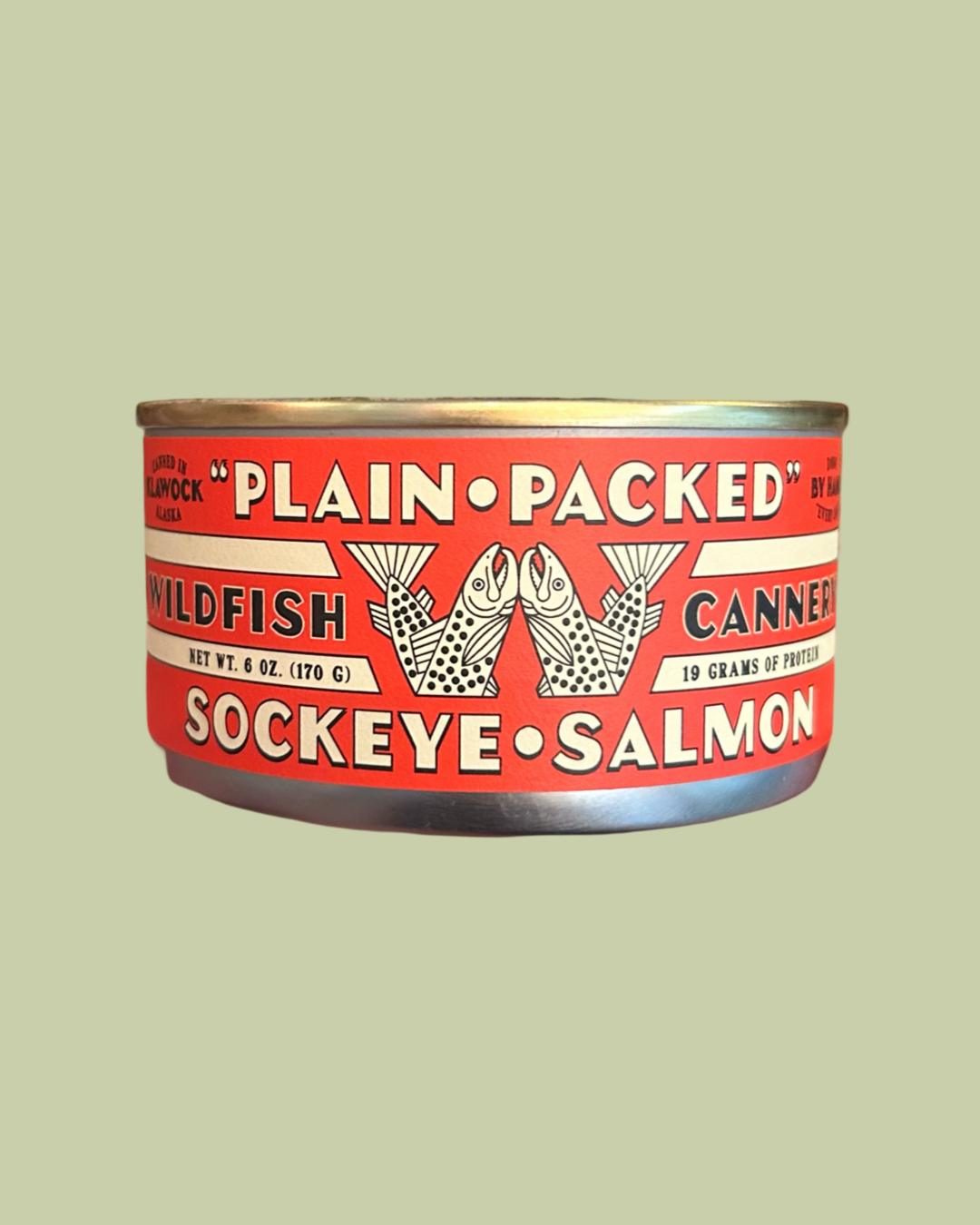 Plain Packed Sockeye Salmon