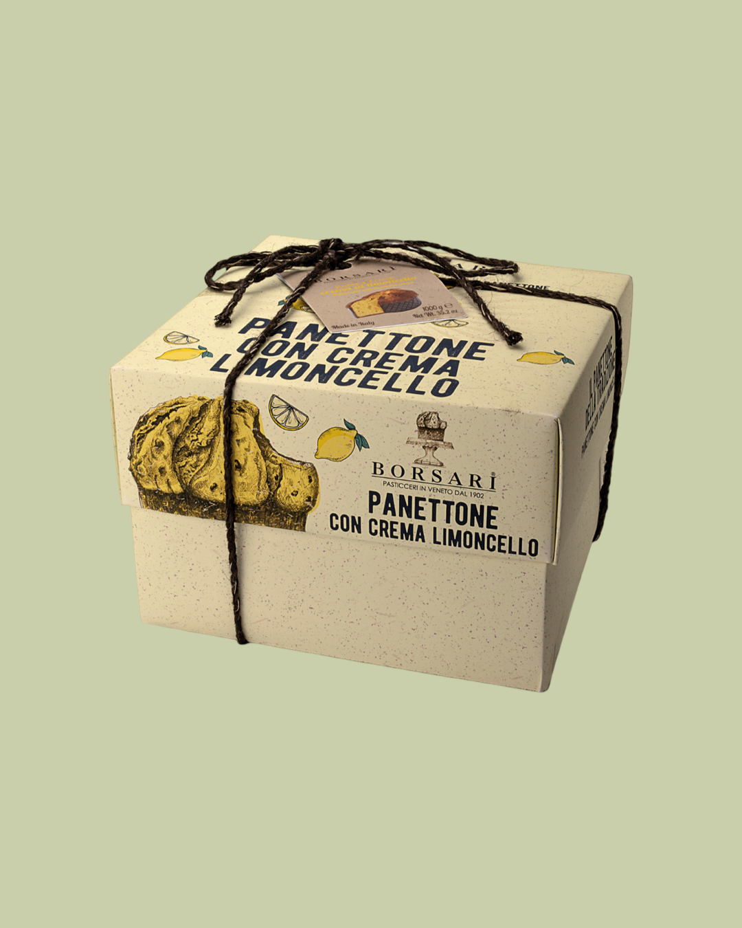 Panettone w. Limoncello Cream