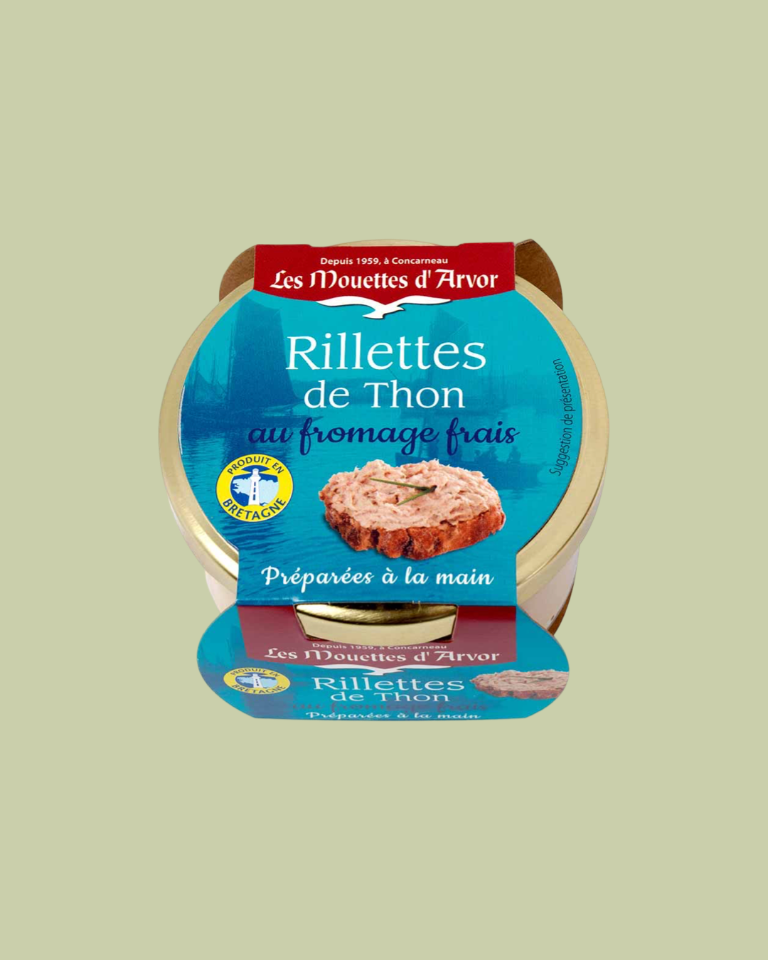 Tuna Rillettes w. Cream Cheese