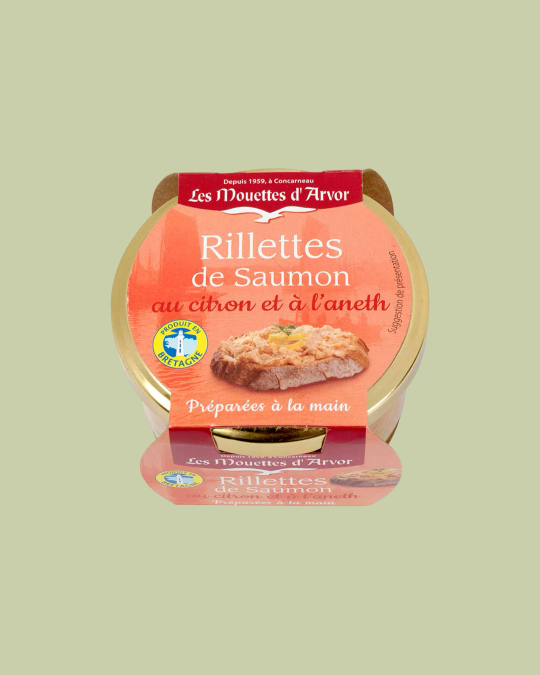 Salmon Rillettes w. Lemon & Dill