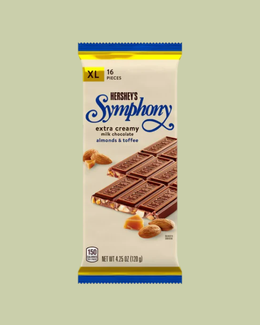 Symphony Milk Chocolate with Almonds & Toffee